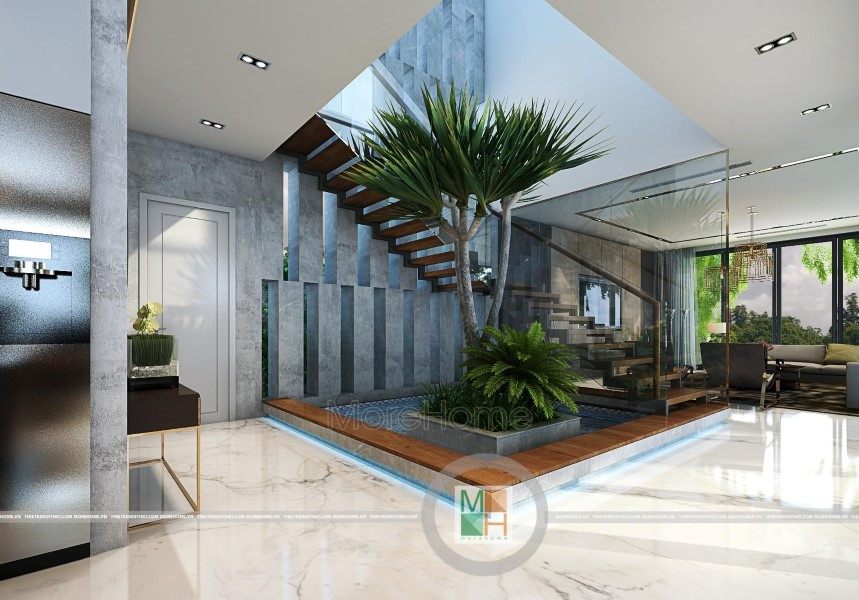 Thiết kế nội thất biệt thự Nghệ An